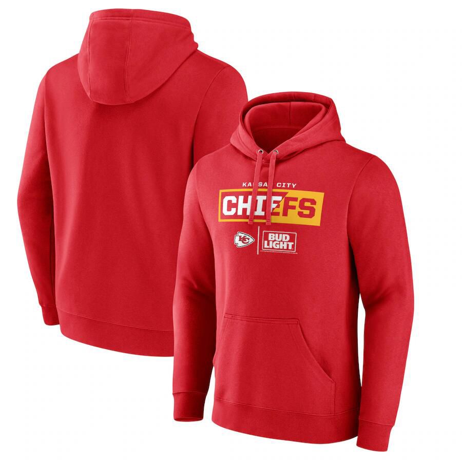 Men 2023 NFL Kansas City Chiefs red Sweatshirt style 2